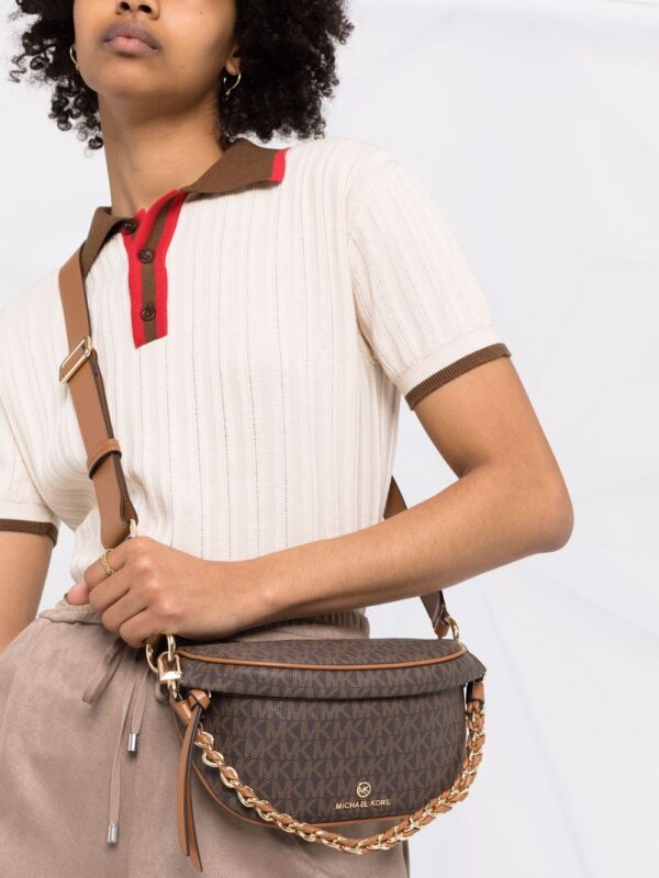 Michael Michael Kors  logo-plaque shoulder bag - Image 4