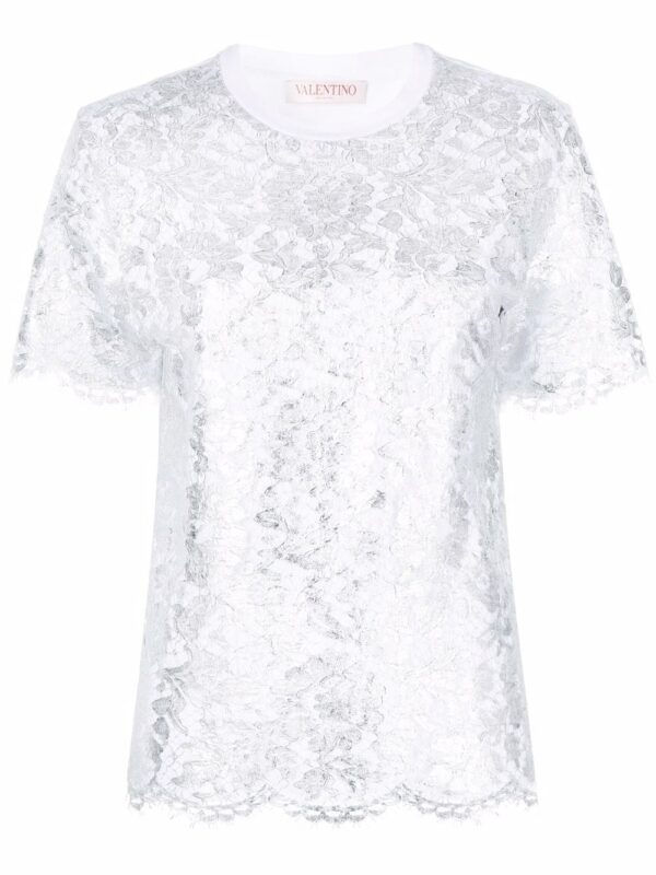 Valentino Garavani  Blossom Macramé T-shirt