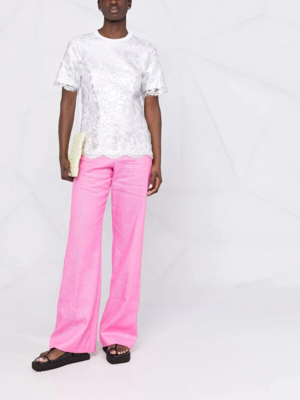 Valentino Garavani  Blossom Macramé T-shirt - Image 2