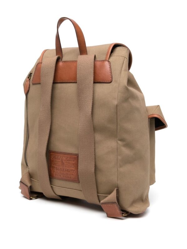 Polo Ralph Lauren large foldover top backpack - Image 3
