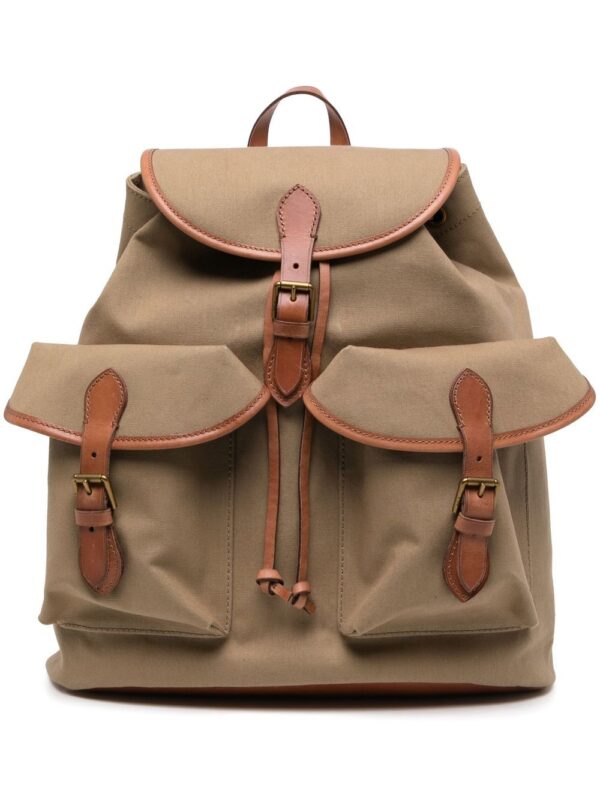 Polo Ralph Lauren large foldover top backpack