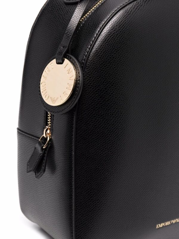 Emporio Armani embossed logo backpack - Image 5