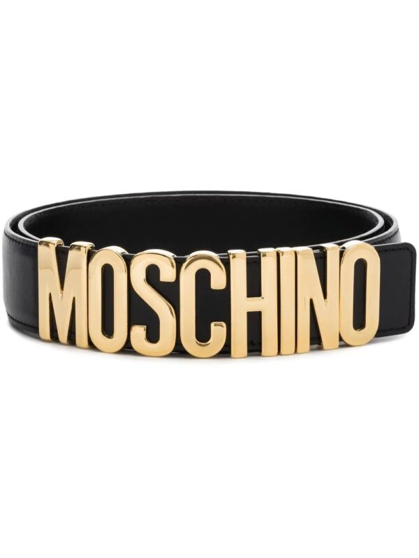 Moschino  logo-plaque belt
