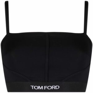 TOM FORD  logo underband bralette top
