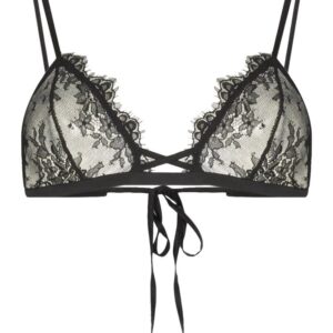 Kiki de Montparnasse  Jolie lace tie-fastening bra