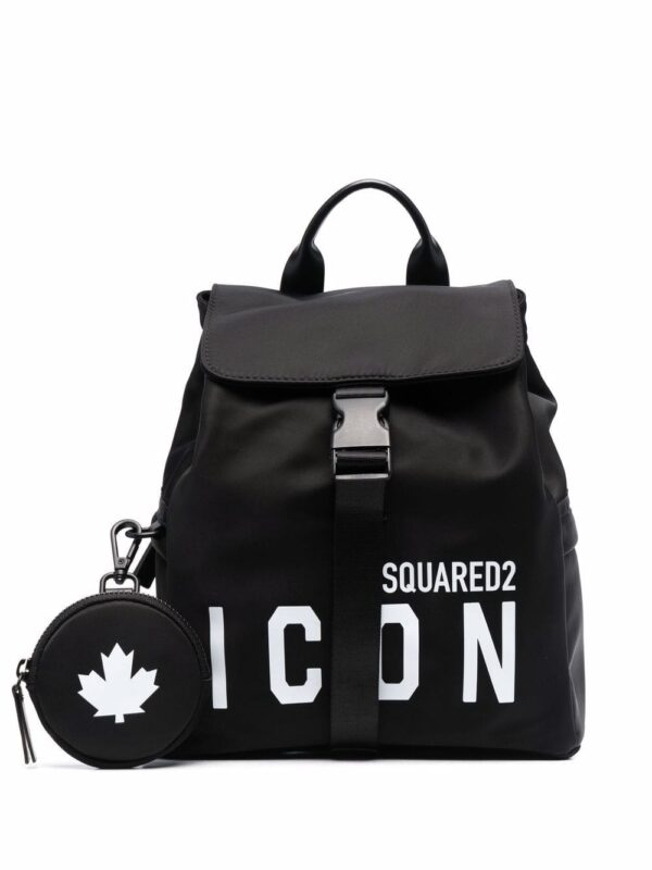 DSQUARED2 icon logo-print backpack
