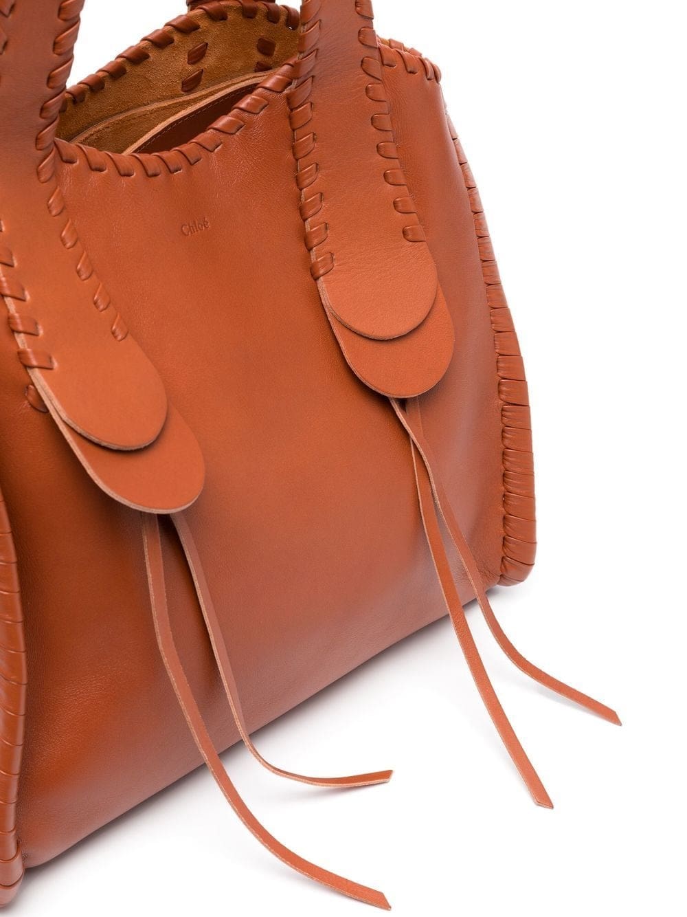 Chloé Mony fringe-trimmed tote bag - Image 4