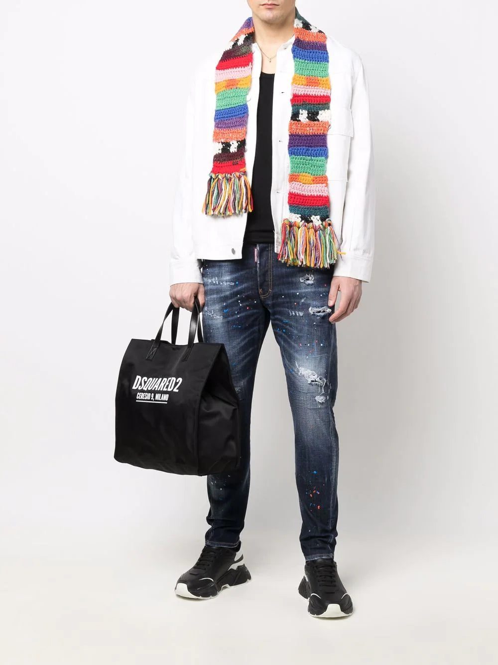 Dsquared2 logo-print tote bag - Image 2