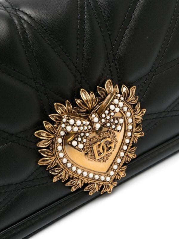 Dolce & Gabbana medium Devotion quilted crossbody bag - Image 4