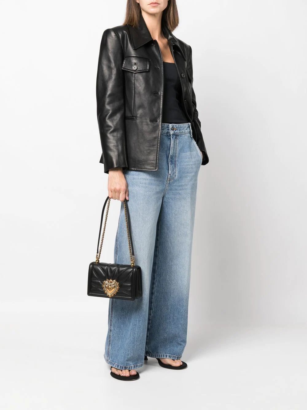 Dolce & Gabbana medium Devotion quilted shoulder bag - Image 2