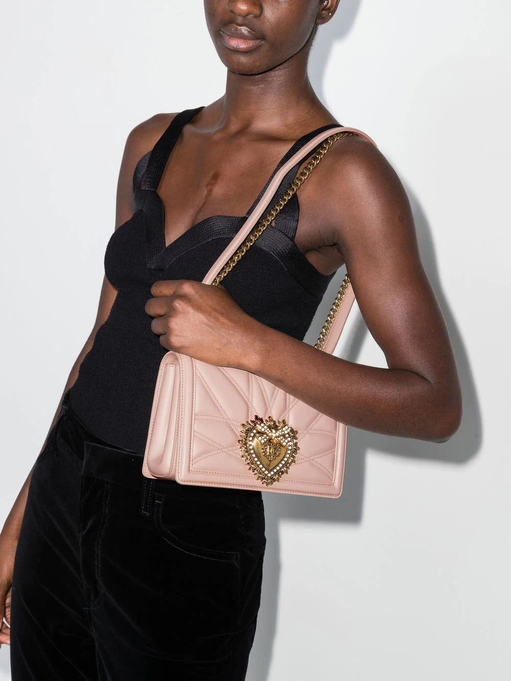 Dolce & gabbana Devotion leather shoulder bag - Image 2