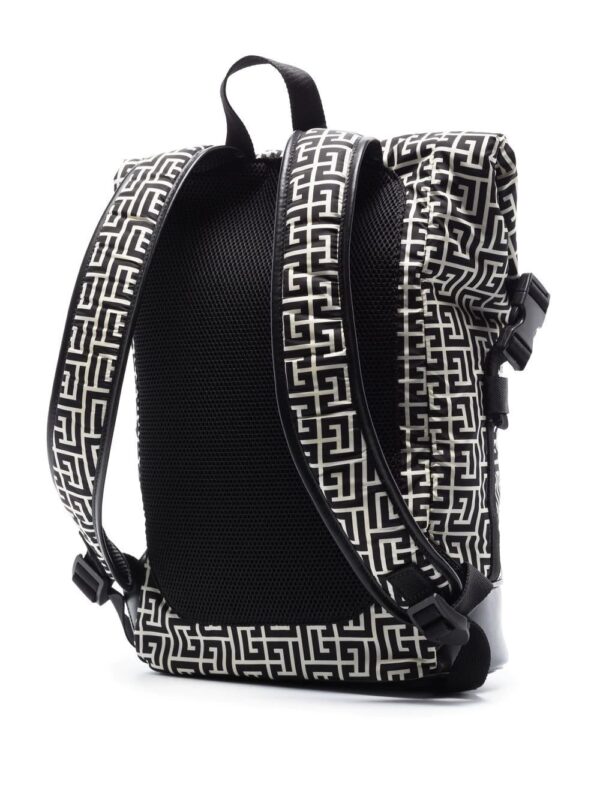 Balmain all-over monogram skate backpack - Image 3