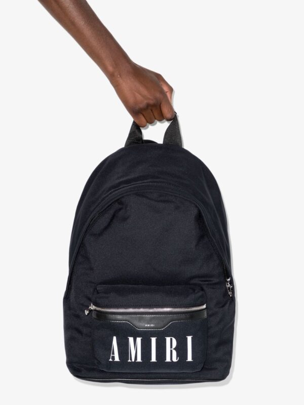Amiri logo-print backpack - Image 4