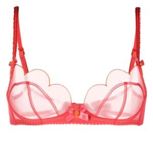 Agent Provocateur  Lorna sheer scalloped bra