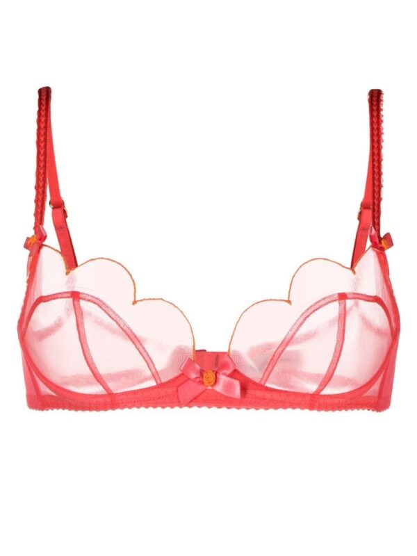 Agent Provocateur  Lorna sheer scalloped bra