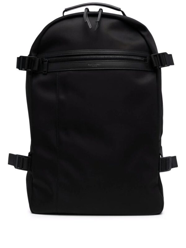 Saint Laurent leather-detail back pack