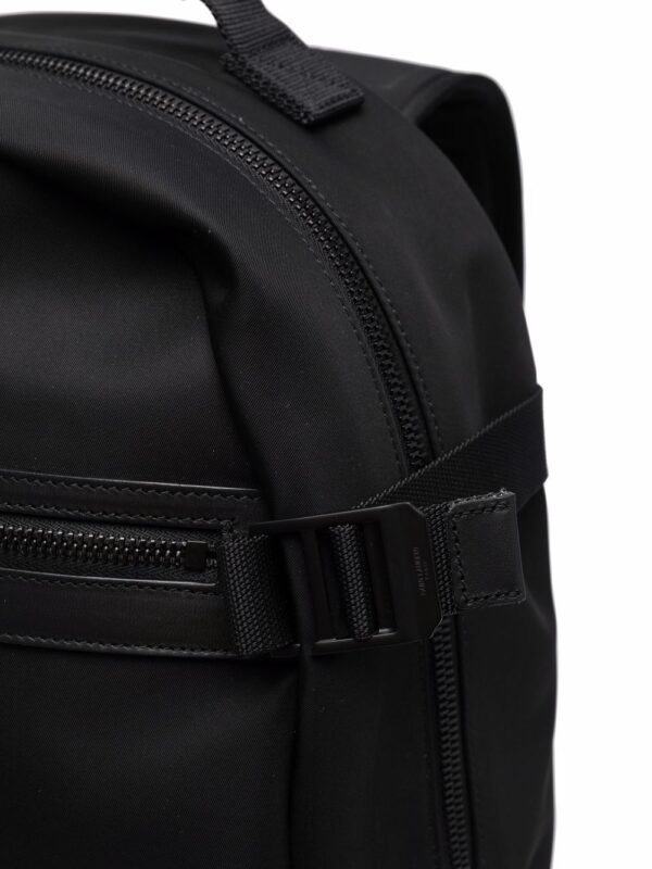 Saint Laurent leather-detail back pack - Image 4