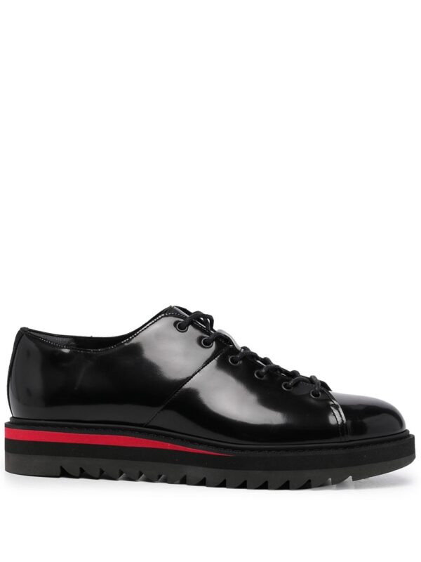 Onitsuka Tiger patent-leather low-top sneakers