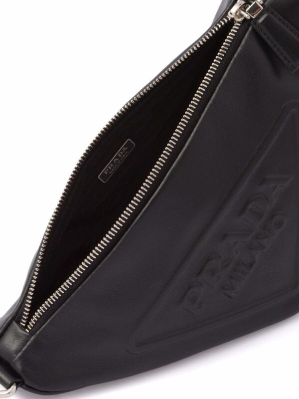 Prada logo plaque shoulder bag - Image 5