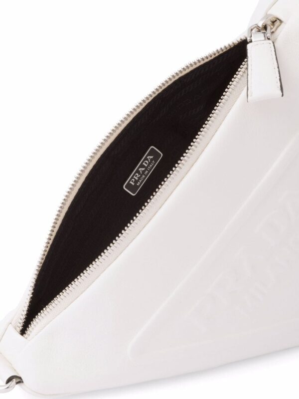 Prada logo plaque shoulder bag - Image 5