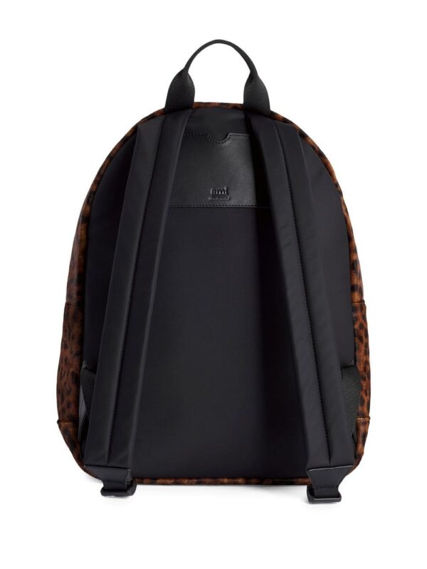 AMI Paris leopard-print zipped backpack - Image 2