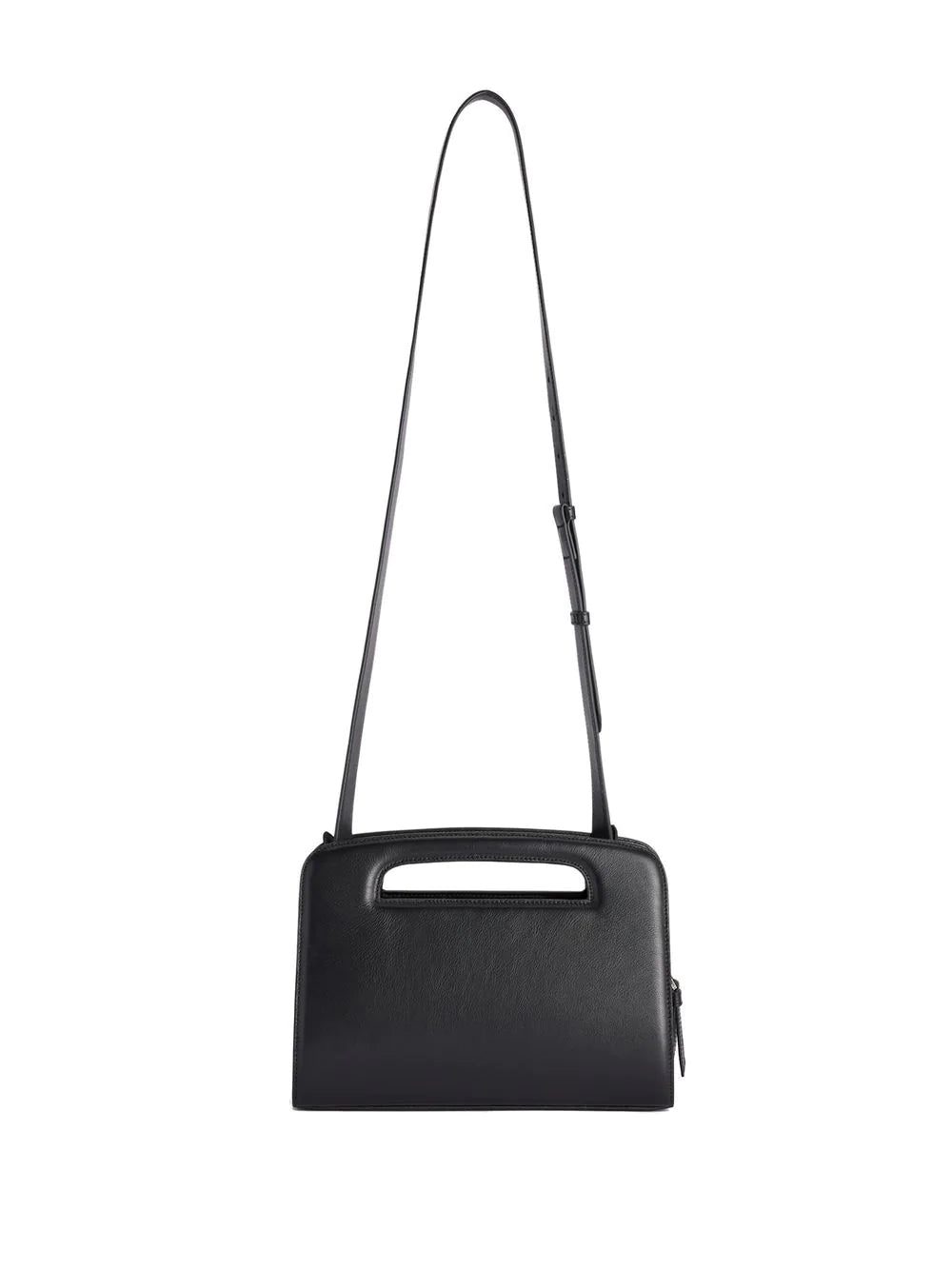 AMI Paris logo-stamp leather shoulder bag - Image 2