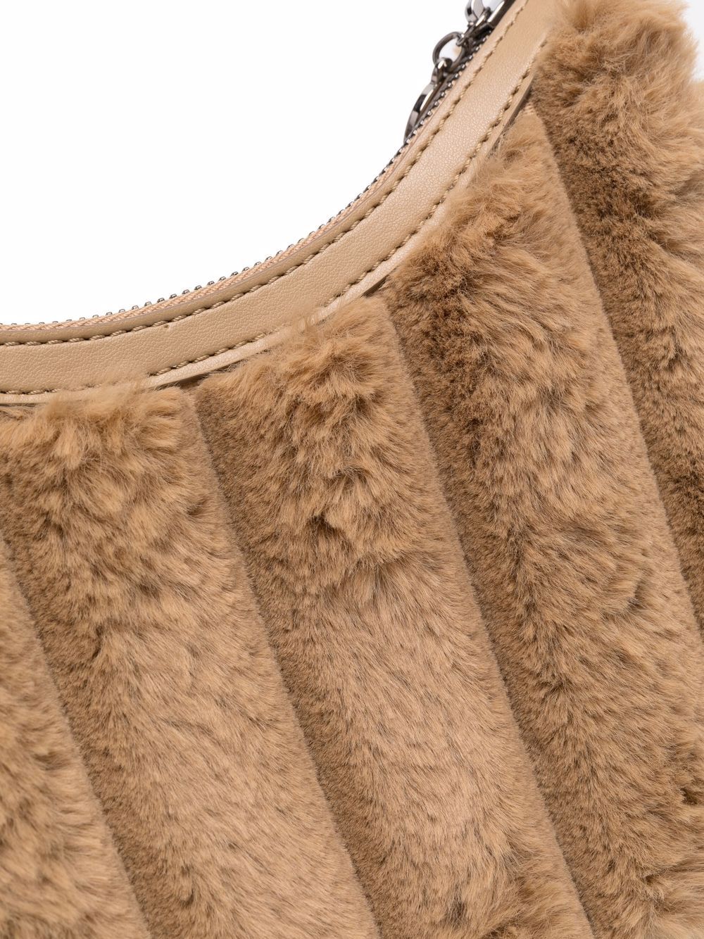 Stella McCartney Falabella faux-fur zip shoulder bag - Image 4