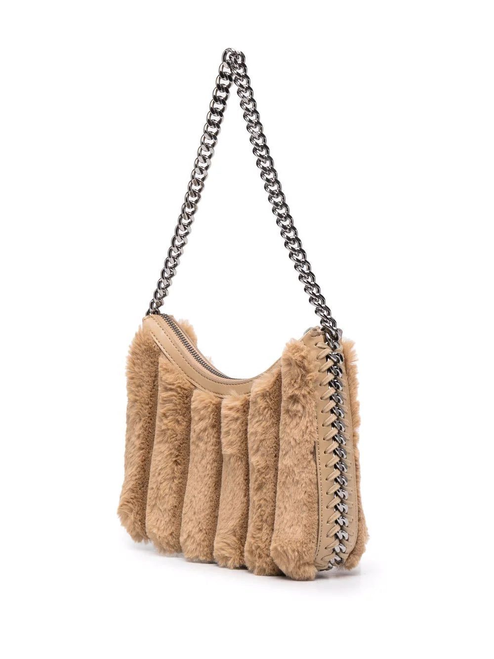 Stella McCartney Falabella faux-fur zip shoulder bag - Image 3