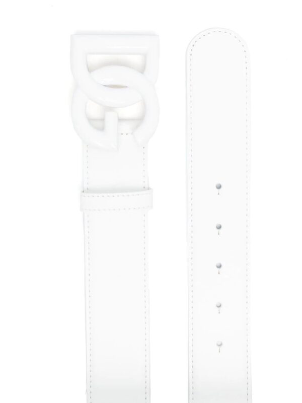 Dolce & Gabbana  logo-plaque leather belt - Image 2