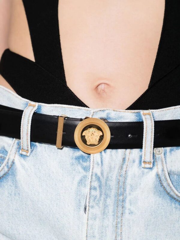 Versace  Medusa-buckle detail belt - Image 2