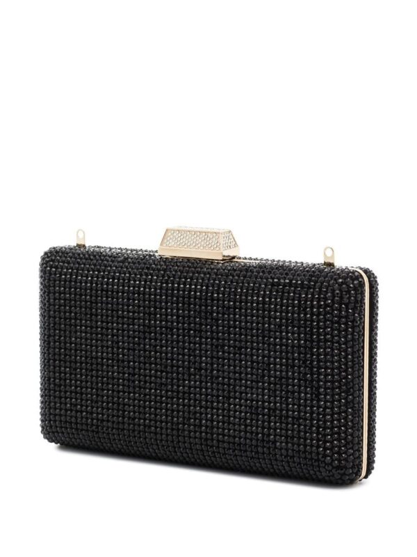 Jimmy Choo Clemmie crystal-embellished clutch - Image 3