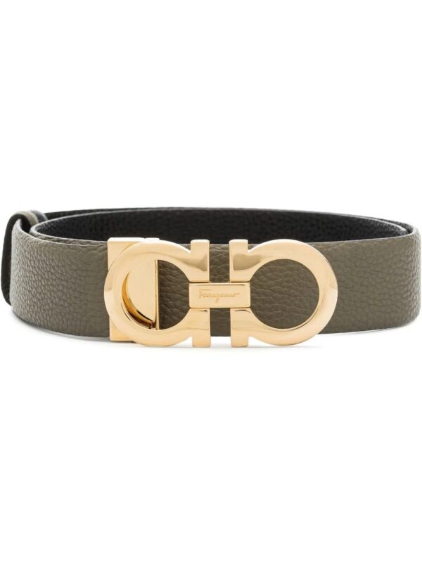 Ferragamo  Gancini reversible belt