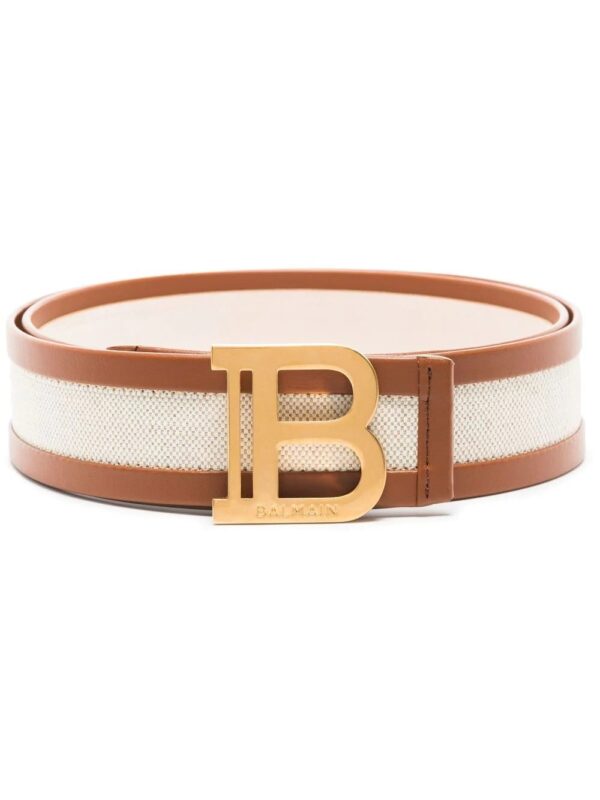 Balmain  logo-buckle belt