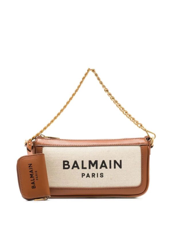 Balmain  B-Army logo-print shoulder bag