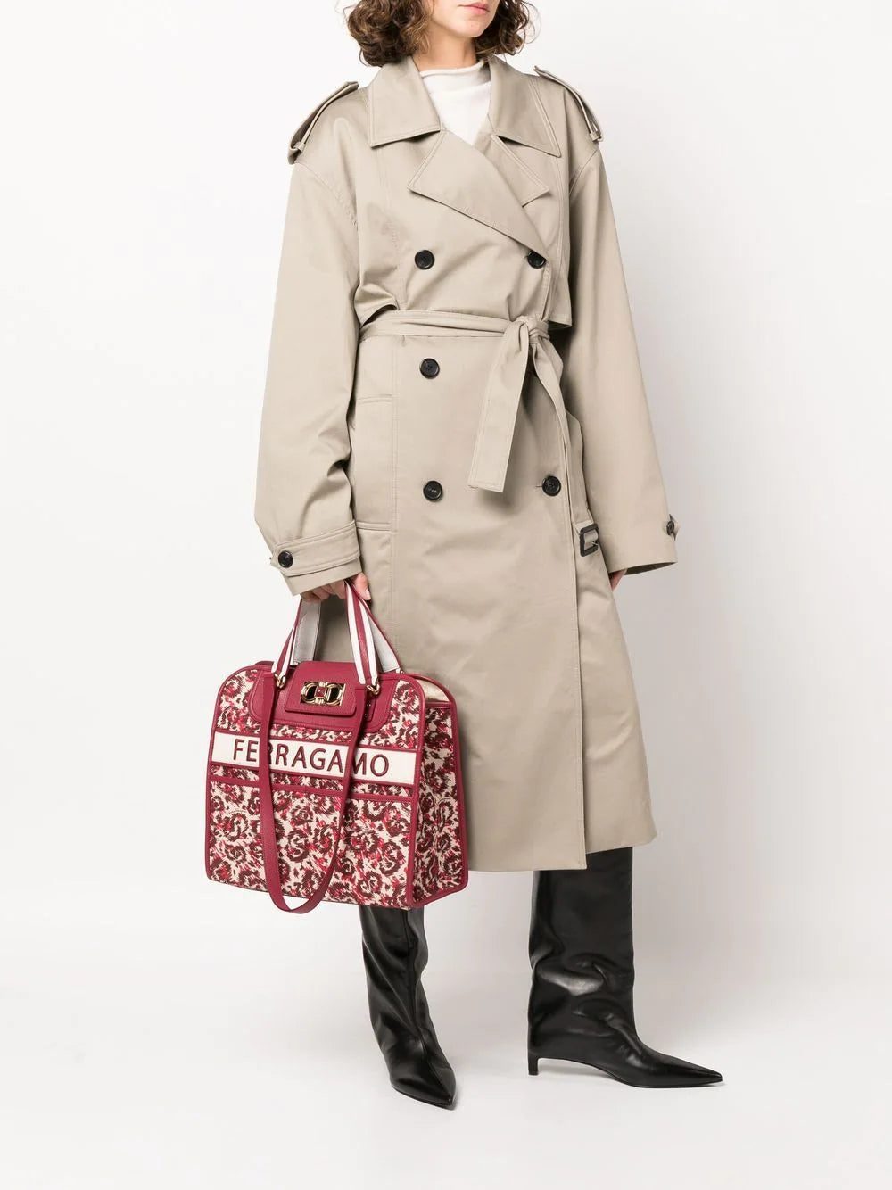 Ferragamo Iconic canvas tote bag - Image 2