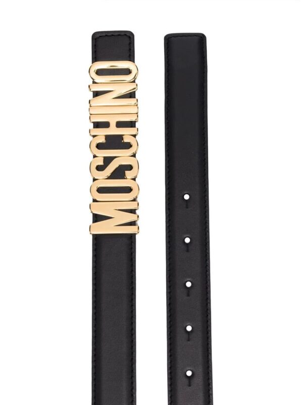 Moschino  logo-buckle belt - Image 2