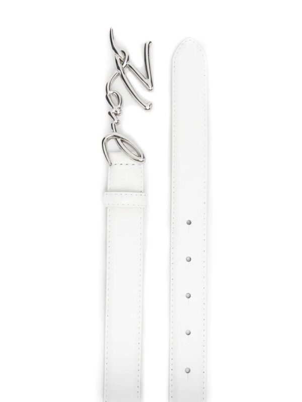 Karl Lagerfeld  K/Signature logo-plaque belt - Image 2