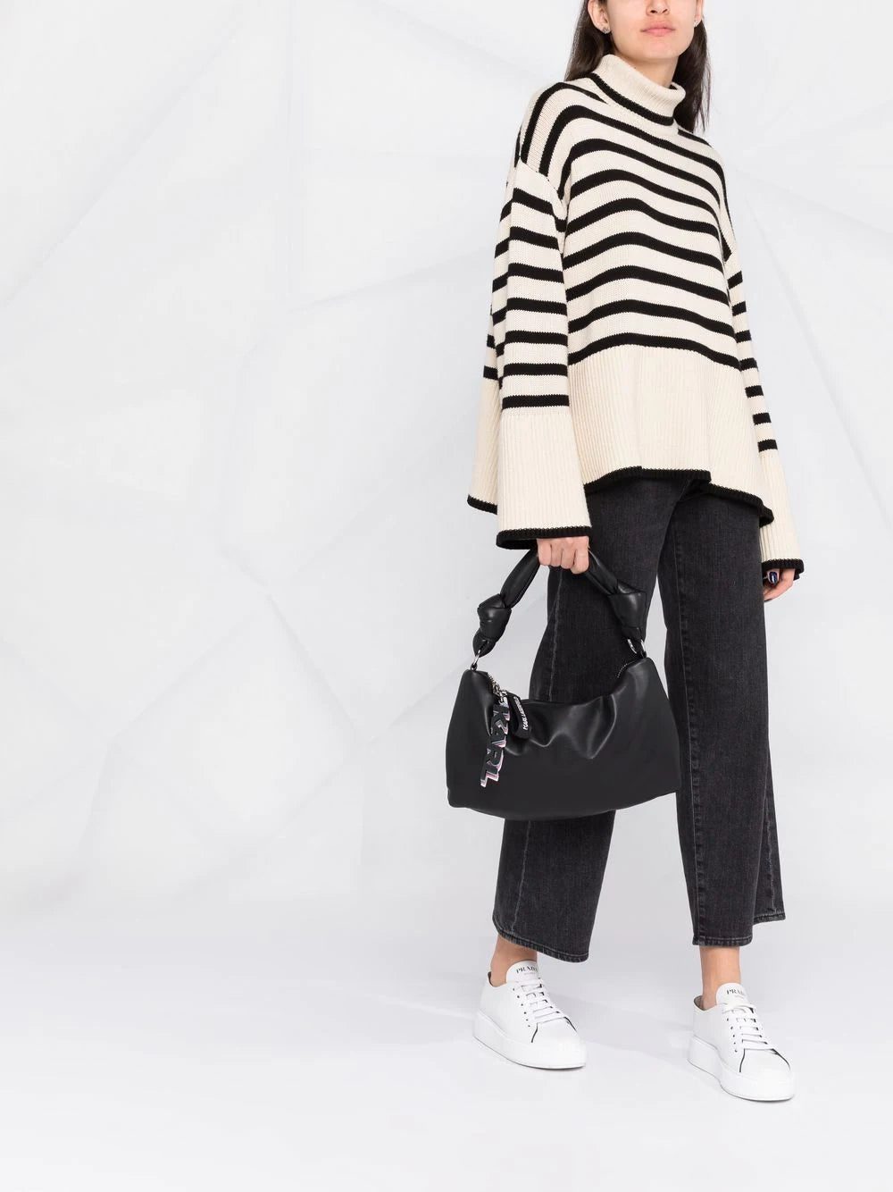 Karl Lagerfeld K/Knotted shoulder bag - Image 2