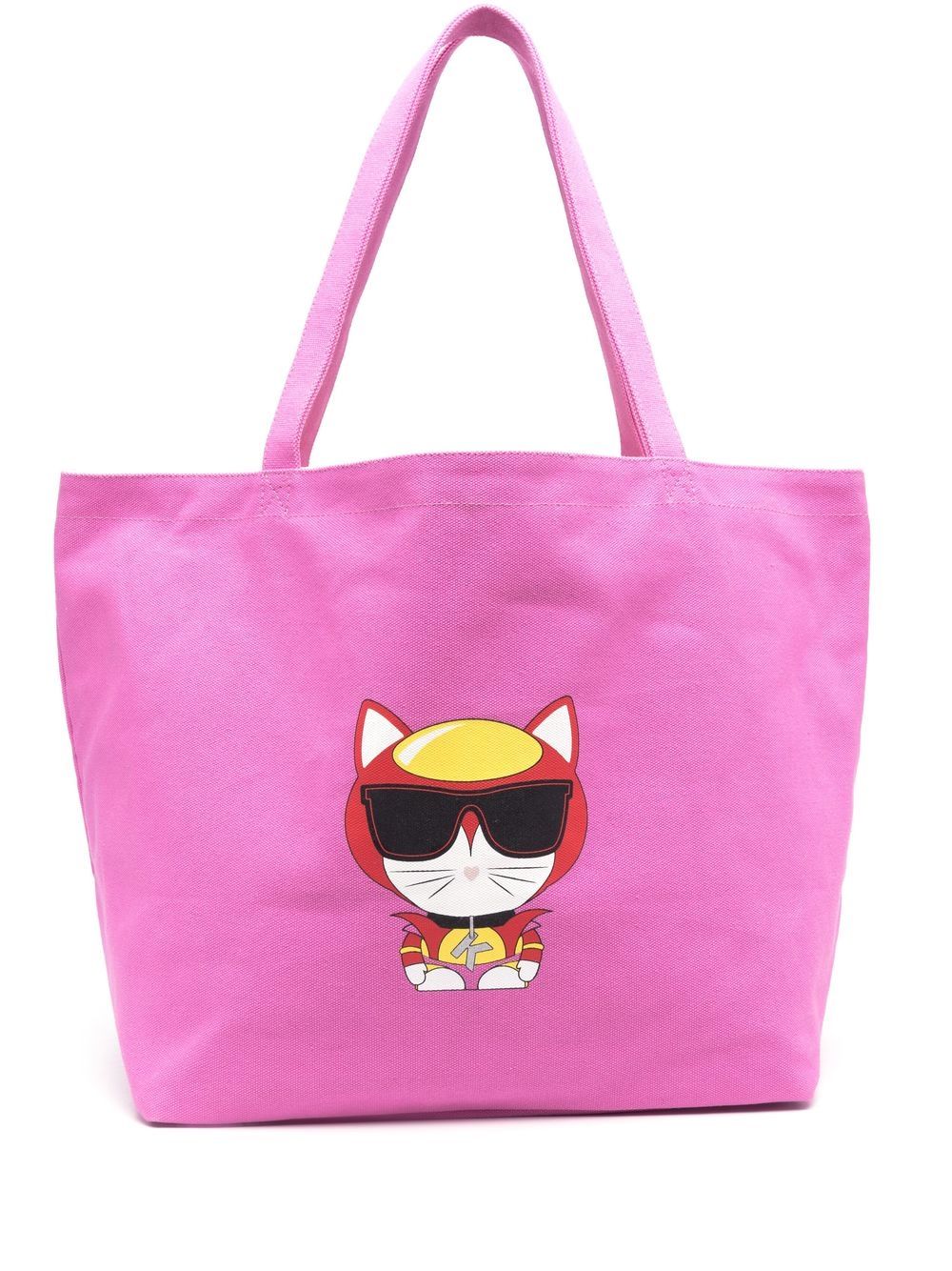 Karl Lagerfeld K/Heroes graphic-print tote bag