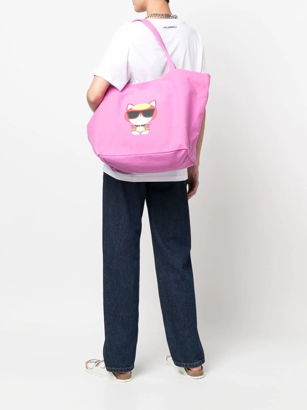 Karl Lagerfeld K/Heroes graphic-print tote bag - Image 2