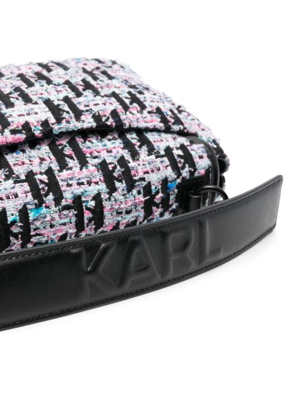 Karl Lagerfeld mini K/Seven Soft boucle bag - Image 5