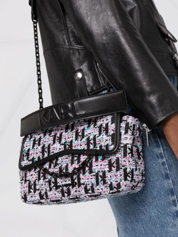 Karl Lagerfeld mini K/Seven Soft boucle bag - Image 3