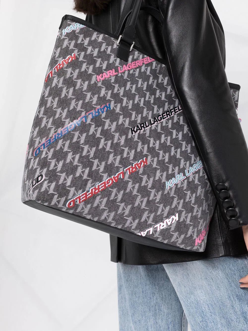 Karl Lagerfeld K/Monogram tote bag - Image 3