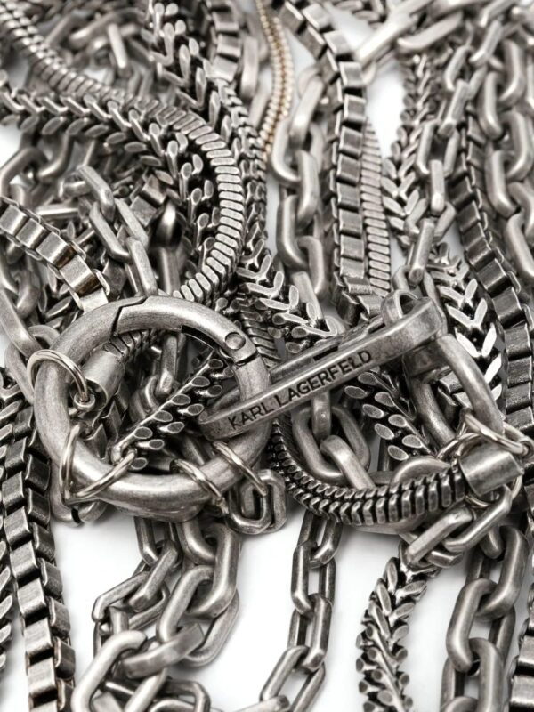 Karl Lagerfeld  x Alled-Martinez layered multi-chain belt - Image 2