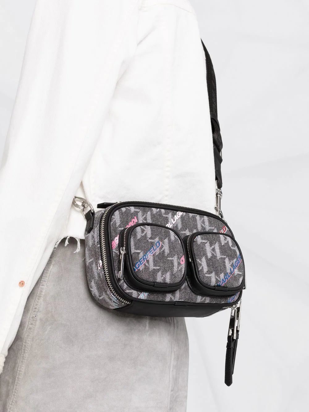 Karl Lagerfeld K/Monogram shoulder bag - Image 3