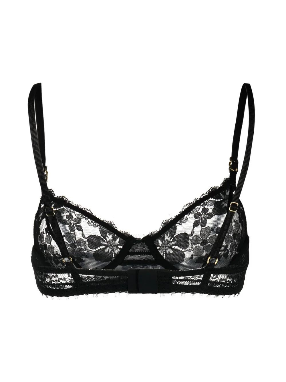 Stella McCartney jersey lace underwire bra - Image 2