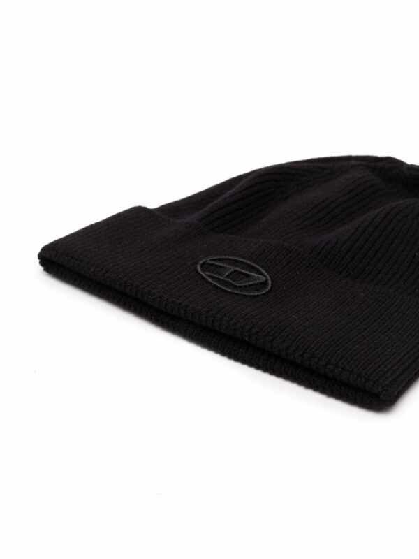 Diesel K-Coder Fully-B ribbed beanie - Image 2