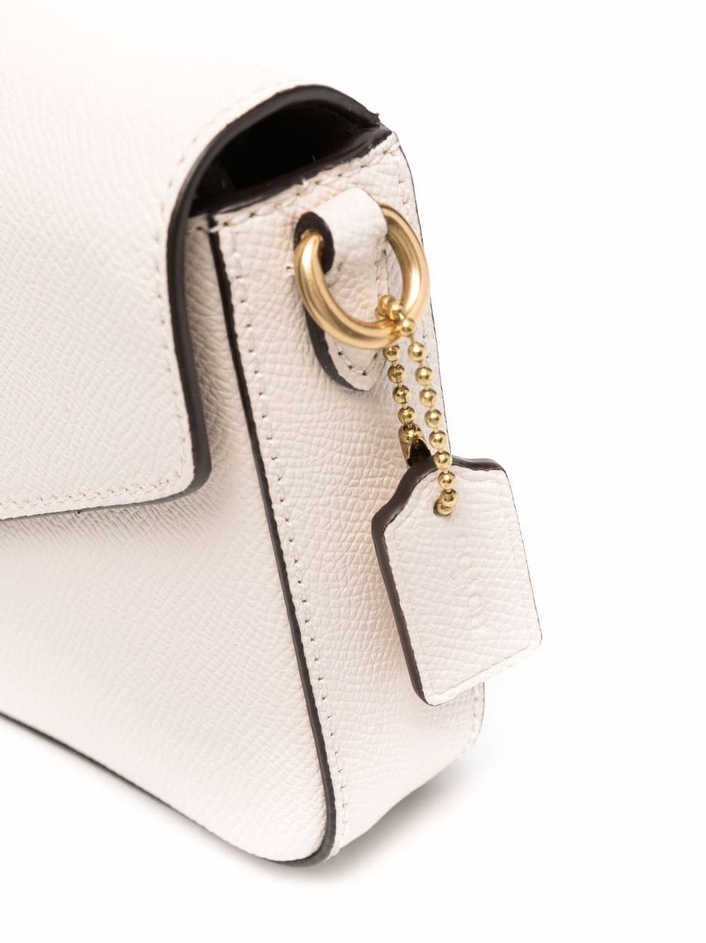 Coach logo-plaque leather crossbody bag - Image 4