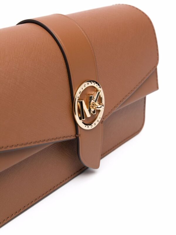 Michael Michael Kors  logo-plaque leather shoulder bag - Image 3