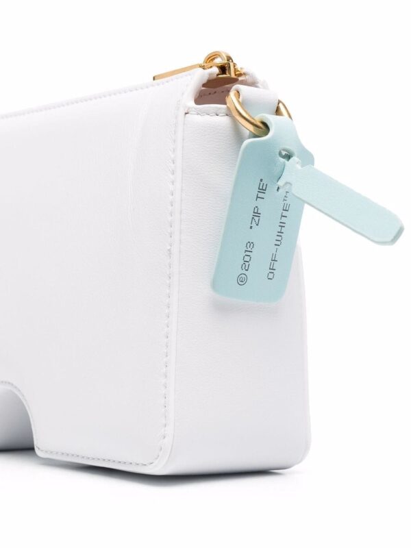 Off-White Burrow-20 leather shoulder bag - Image 4